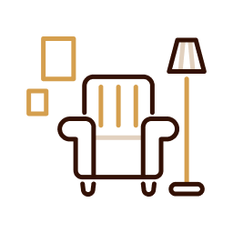 Decoración del hogar icono